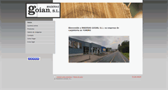 Desktop Screenshot of maderasgoian.es